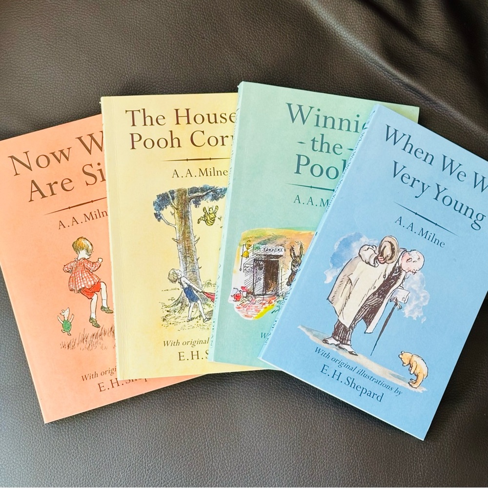 NEW Winnie-the-Pooh The Complete Collection AA Milne Ernest H Shepard Book Set